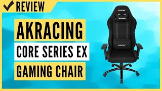 AKRacing Core Series EX Gaming Chair Review [upl. by Aibara142]