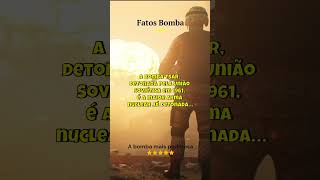 Sabia dessa Querem saber o que mais sobre as bombas Deixa aqui nos comentários👇 [upl. by Airun234]