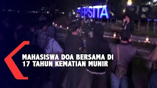 17 Tahun Kematian Munir Mahasiswa di Malang Lakukan Doa Bersama [upl. by Louis]