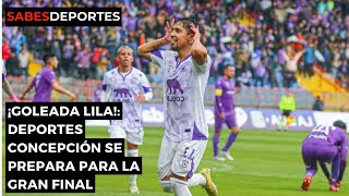 DEPORTES CONCEPCIÓN golea a SAU y se prepara para la GRAN FINAL por el ascenso a PRIMERA B [upl. by Sean]