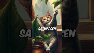 ¿Por qué los gatos se sienten atraídos por las plantas 🐾  Consejos para el hogar cats gatos [upl. by Bronson]