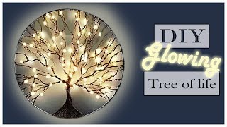 DIY Glowing Tree of Life Tutorial Create Your Own Stunning Decoration [upl. by Naehs702]