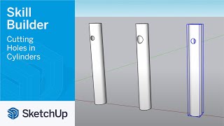 Cutting Holes in Cylinders  Skill Builder [upl. by Ylhsa653]