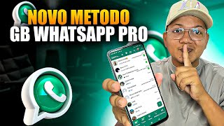 WHATSAPP GB FUNCIONANDO PARA TODOS 🥳 NOVO MÉTODO [upl. by Ardnalahs703]