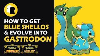 How to Get Blue Shellos amp Evolve Into Gastrodon East Sea Pokemon Scarlet and Violet [upl. by Goldsmith]