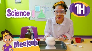 Science Experiments for Kids With Meekah  Educational Videos for Kids  Blippi and Meekah [upl. by Enigroeg]