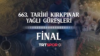 ALTIN KEMER YUSUF CAN ZEYBEKİN  663 Tarihi Kırkpınar Yağlı Güreşleri Finali [upl. by Schwitzer100]