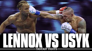 Lennox vs Usyk Fantasy Fight  BTW 15 [upl. by Nay]