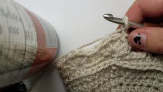 Tutorial for the shell stitch in the round [upl. by Crowell]