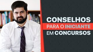 Conselhos para o iniciante em concursos  Fernando Mesquita [upl. by Beata]