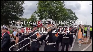 MUZIEKKORPSEN 19 JULI 2024  4DAAGSE NIJMEGEN [upl. by Baras]