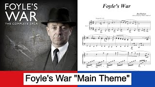 Foyles War  Main Theme  Jim Parker piano [upl. by Ahsrat]