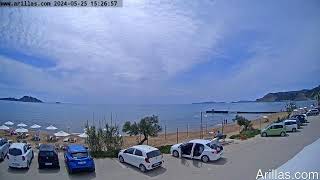 20240525 Arillas Corfu Live Webcam [upl. by Durstin]