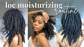 ♡ THE 🔑 TO HYDRATED LOCS  super simple  therealcholey [upl. by Ahsinal]