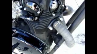 Pandemonium XS650 Exhaust Sound [upl. by Flam]