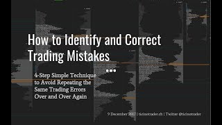 How to Identify and Correct Trading Mistakes [upl. by Bernete]