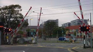 Merrion Gates Level Crossing [upl. by Anatol77]