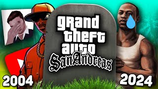 GTA SAN ANDREAS  УМИРАЕТ [upl. by Nael]