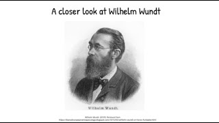 Wilhelm Wundt  The Pioneer of Experimental Psychology [upl. by Jamaal]