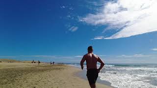 Playa de Maspalomas 4K UHD  30 Minutes Walk 60FPS  24012021  Gran Canaria  Playa del Ingles [upl. by Tesler]