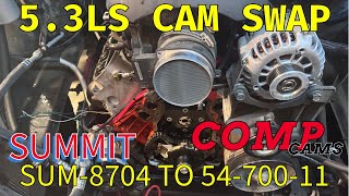 53LS cam swap [upl. by Ardyth]