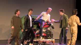 Greased Lightning  Musical Grease Goois Lyceum [upl. by Nellac]