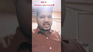 KGF Rocky Bhai special dialog rocky kgfchapter2 rockyattitude kgf kgfmovie tamil [upl. by Franzen]