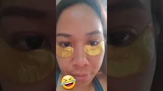 Crystal Collagen Eye Mask😁 relaxing selfcare mentionedyou ytshorts trendingshorts [upl. by Stilu]