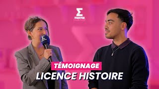 Licence histoire  témoignage étudiant [upl. by Latin617]