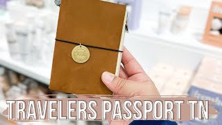 Passport Travelers Notebook Setup  Passport TN [upl. by Annazor]