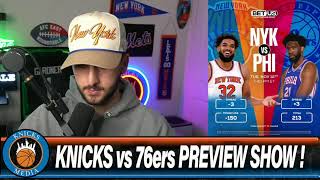 Knicks vs 76ers PREVIEW  Huge Game For The KNICKS  🔥 [upl. by Naleek]