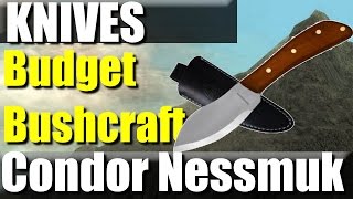 Condor Nessmuk ReviewBudget Bushcraft Blade  RevHiker [upl. by Mosera563]