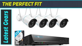 Ultimate Reolink Wireless Security Camera System with 5MP Dual Band WiFi  Complete [upl. by Arramahs]