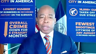 NYC Mayor Eric Adams responds to federal investigations into top aides  NBC New York [upl. by Mars]