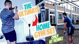 The Ultimate Portable Home Gym Set  FitBeast Upgraded Pulley System homegym fitbeast [upl. by Odlavu]