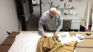 How To Make A Pinch Pleated Drape Figuring Pleats And Spaces [upl. by Yelena]