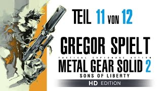 Metal Gear Solid 2 11  Solid Snake Simulation Spriteseeing  Lets Play [upl. by Ahsilat296]