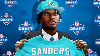 I TRADED UP TO 1 TO DRAFT SHEDEUR SANDERS Dolphins Franchise S2 [upl. by Clementas]