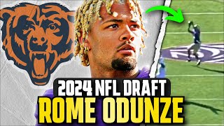 Rome Odunze Highlights 🟠 Welcome to the Chicago Bears [upl. by Alleunam874]