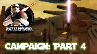 Star Wars Battlefront 1 Walkthrough Clone Wars Campaign 4  The Battle of Geonosis [upl. by Novyat]