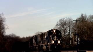 Bessemer amp Lake Erie Southbound Conneautville PA [upl. by Almeeta]