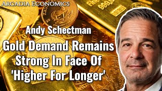 Andy Schectman Gold Demand Remains Strong In Face Of Higher For Longer [upl. by Gnurt]