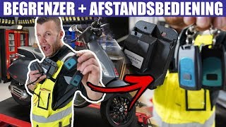 HOW2 BEGRENZER INBOUWEN OP VESPA SPRINT IGET [upl. by Naujud359]