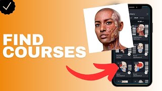 Where to find courses in the Complete Anatomy app [upl. by Airemahs]