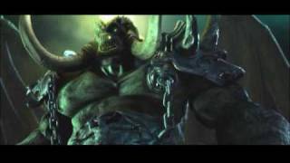 Warcraft 3 Story ► Grom Hellscream Drinks Mannoroths Blood  Orc Campaign [upl. by Rasaec]