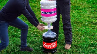 Experiment Coca Cola VS Mentos [upl. by Sikleb814]