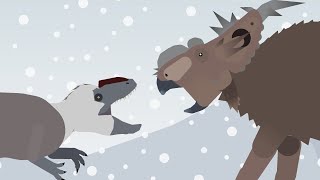 Pachyrhinosaurus vs Nanuqsaurus [upl. by Mayram]