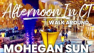 Mohegan Sun walk around Uncasville CT 2021 [upl. by Eseilana721]