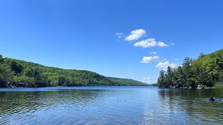 OBriens Beach On the shore of beautiful Meech Lake Gatineau Park  Quebec Canada 2024 [upl. by Proctor673]