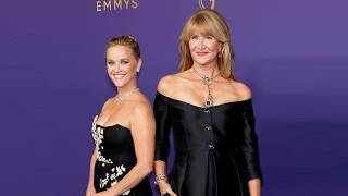 Reese Witherspoon and Laura Dern Had a Big Little Lies Reunion at the Emmys [upl. by Nudnarb]